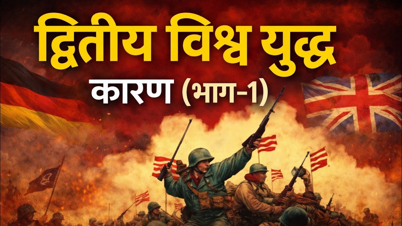 द्वितीय विश्व युद्ध.. कारण CAUSES OF SECOND WORLD WAR #इस्लाम #history #gk #cg#studyiq #war #islam