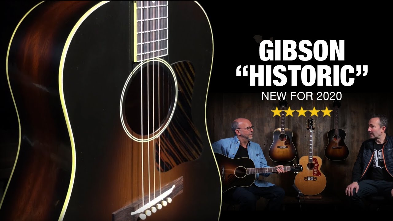 A First Look at 2020 Gibson &ldquo;Historic&rdquo; Series - Recreating the Classics!