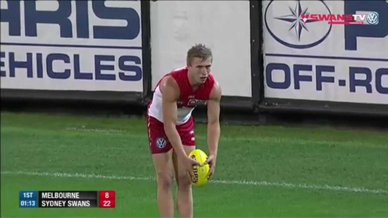 SwansTV: Gut running Swans: Plays of the Day R6