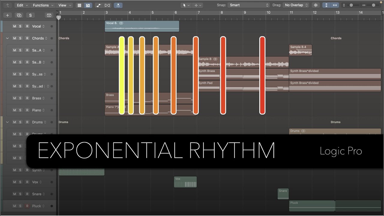 Logic Pro: Creative Exponential Rhythms