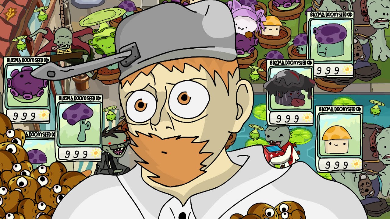 All Episodes Plants vs. Zombies Animation With ONLY Mushrooms Compilation