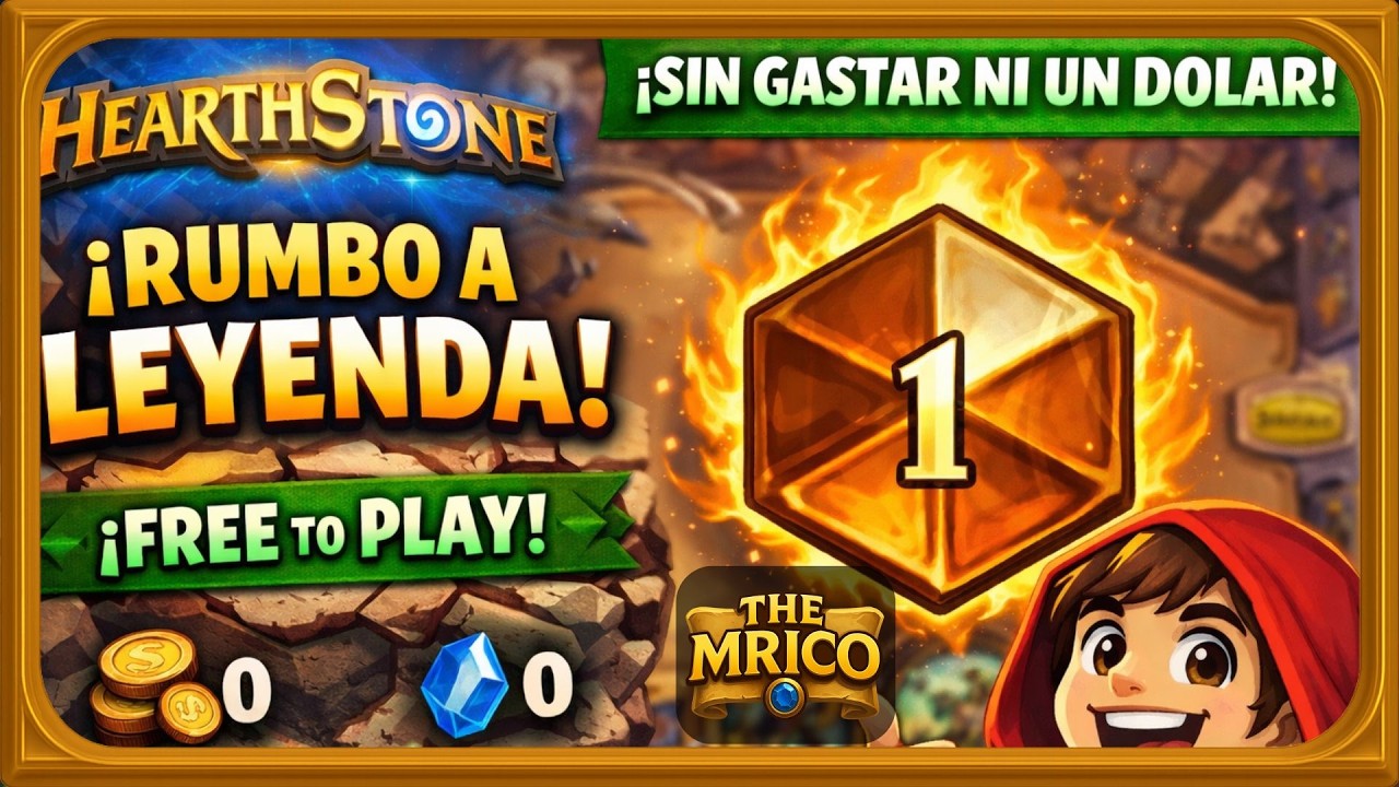 LEYENDA FREE TO PLAY!!! 🤩 EMPEZAMOS CON UNA CUENTA NUEVA ✨ [Hearthstone]