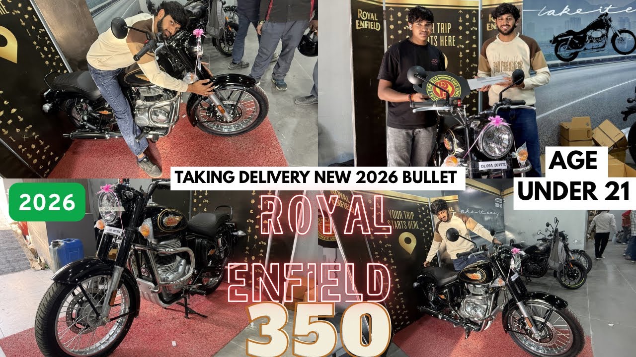 TAKING DELIVERY OF MY BULLET 🥹