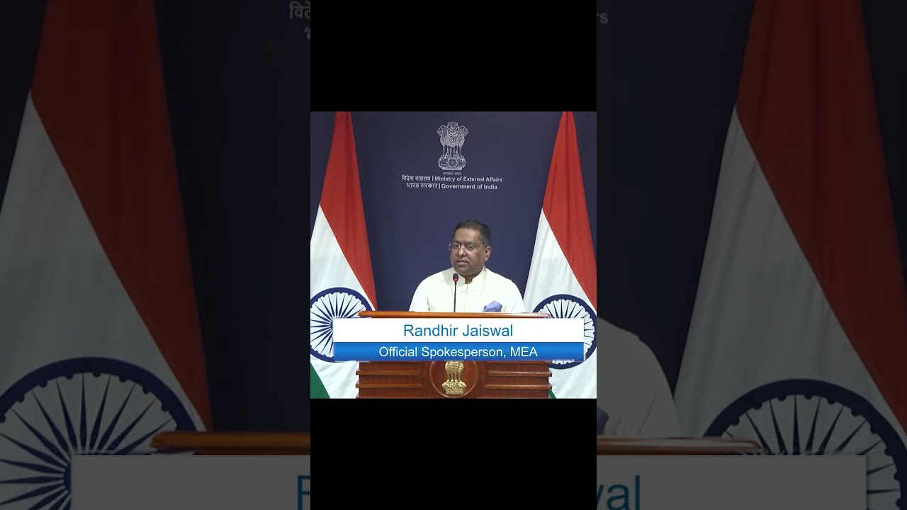 Official Spokesperson Shri Randhir Jaiswal on alternative currency ( Media Briefing August 14, 2025)