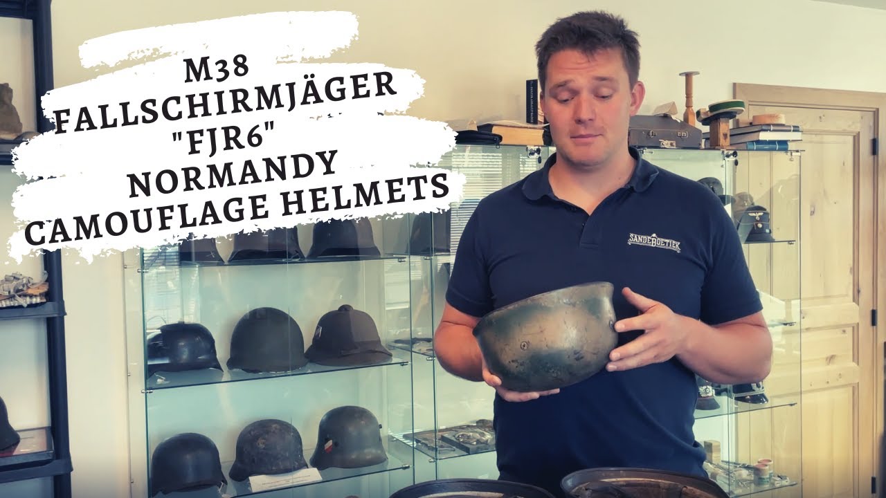 Камуфляжные шлемы десантников M38 FJR6 | Bevo-militaria.com