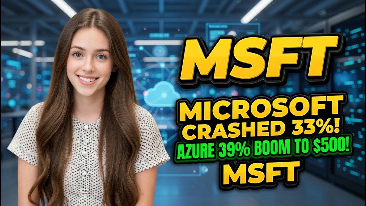 Акции Microsoft упали на 33%! Azure взлетели на 39% до $500! MSFT | Анализ акций MSFT