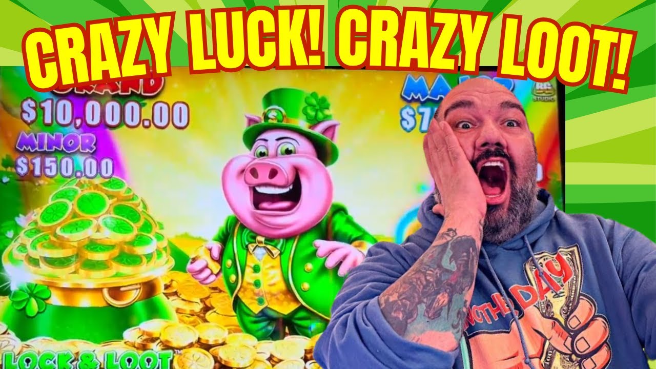 OVER 1 HOUR of LUCKY LOOTERS MARATHON! LOCK & LOOT FOR MASSIVE WINS!!