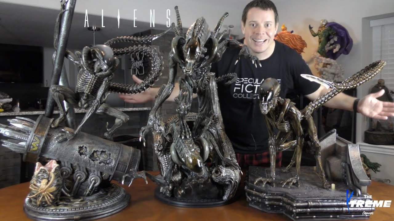 ГИГАНТСКАЯ СТАТУЯ ЧУЖОГО — Обзор XM Studios Supreme Scale Alien Warrior
