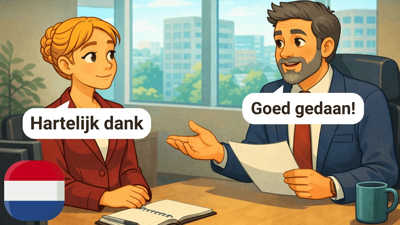 Learn Dutch with Daily Dialogues (With Subtitles) | A1-A2 | One Perfect Day