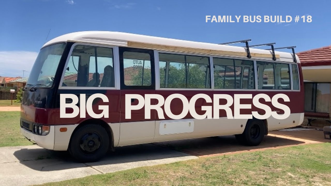 This One Step Saved Our Bus Seats (Roof Racks Finally On!) | Bus Conversion in Australia