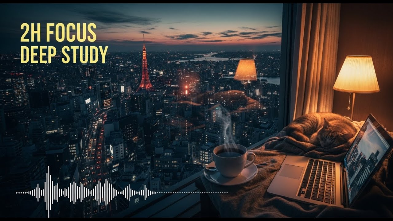 The Ultimate 2-Hour Study Companion (No Lyrics / No Distractions) Lo-Fi Chill Beats
