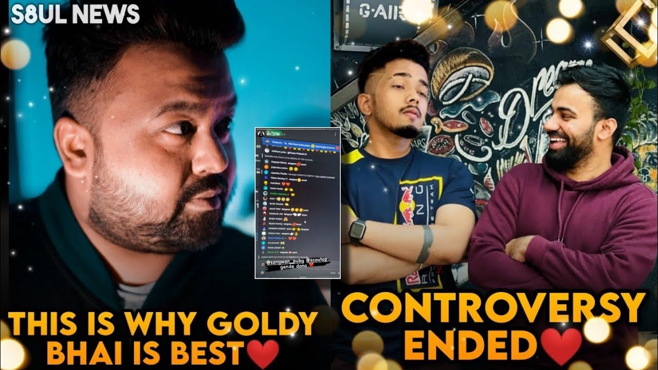 Scout Vs Sangwan Controversy Ended || Goldy Bhai Op ❣️❣️