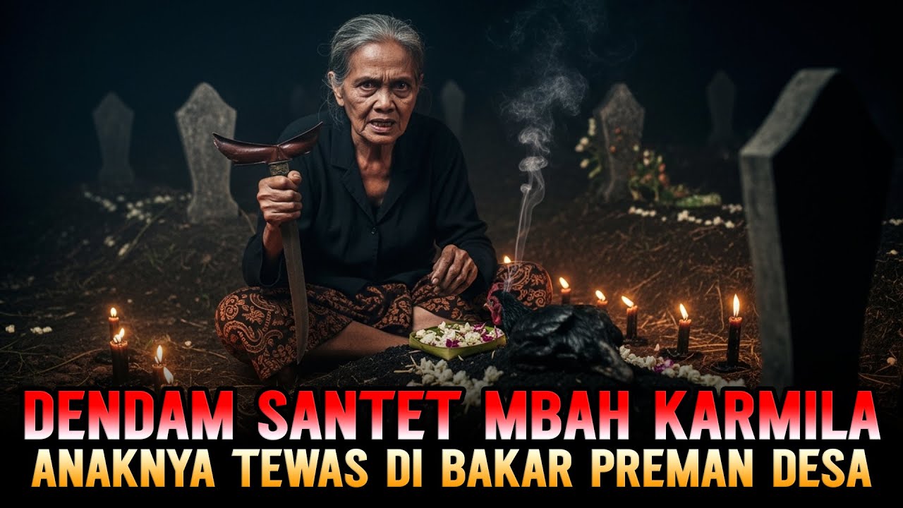 DENDAM MBAH KARMILA, PENJAGA MAKAM YANG ANAKNYA DIBAKAR PREMAN DESA❗