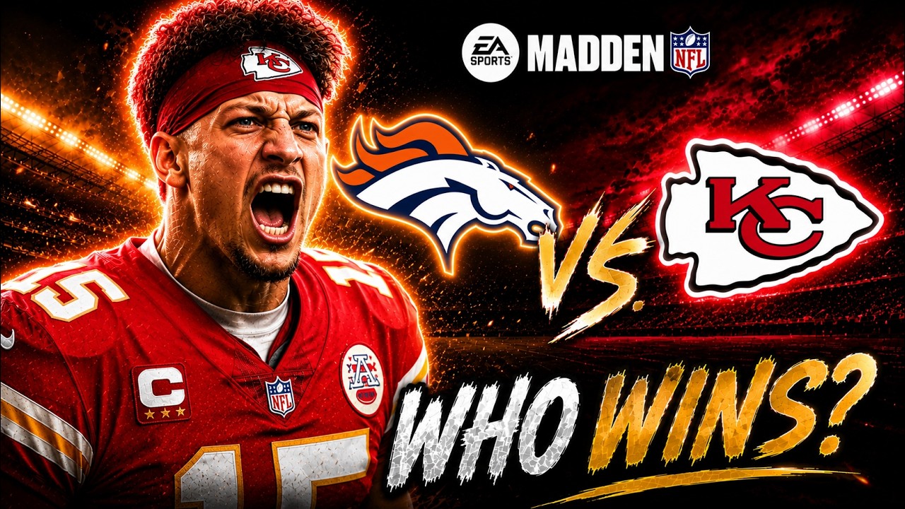 BRONCOS vs CHIEFS | НЕДЕЛЯ 1 | MADDEN SIMULATION