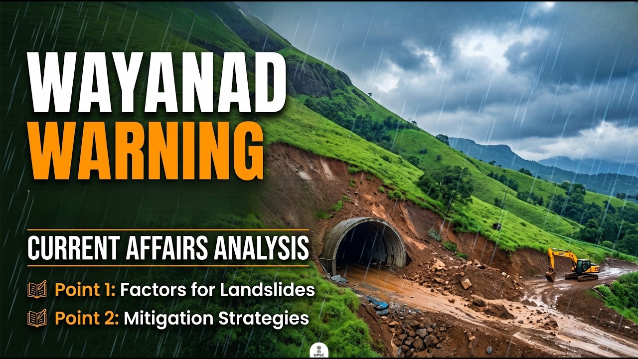 Daily UPSC Current Affairs | 08 July 2026 | Wayanad Warning