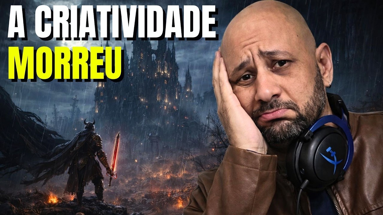 a CRIATIVIDADE MORREU na nova geração de JOGOS?