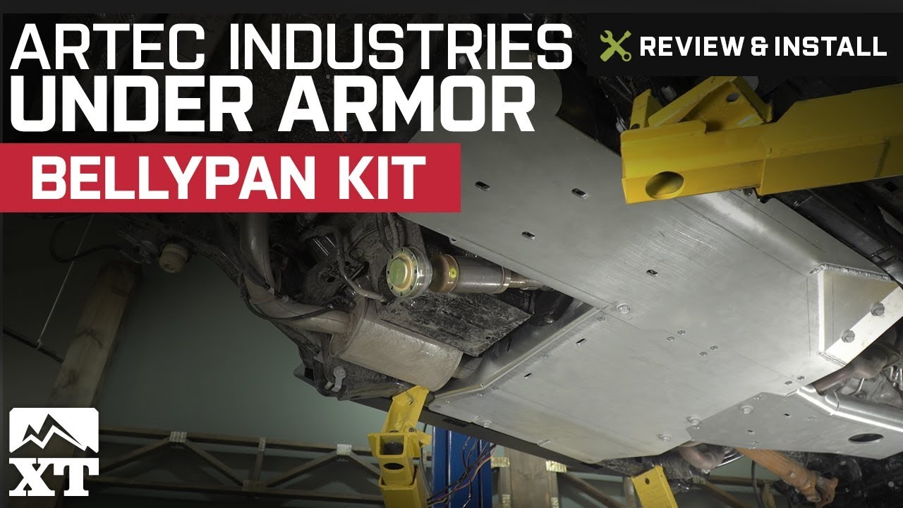 Jeep Wrangler Artec Industries Under Armor - Bellypan Kit (2012-2015 JK 2 Door) Review & Install