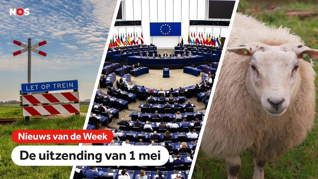 Meer slagbomen bij het spoor, verkiezingen in Europa en vaccin voor schapen