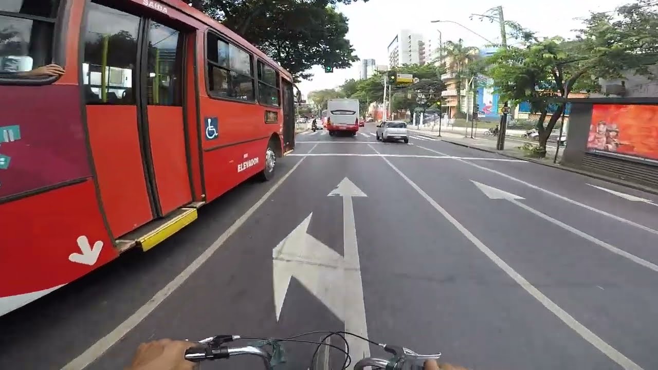 Bike Motorizada Iniciando as Entregas Partiu Centro