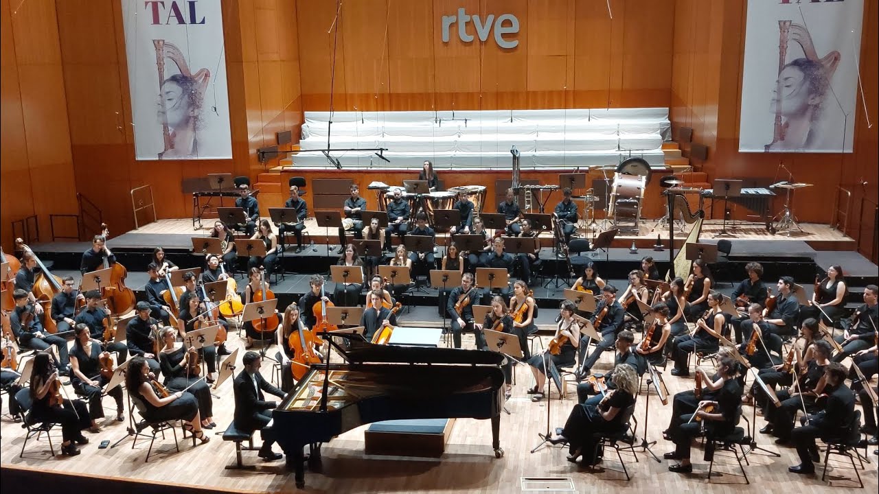 E. Grieg - Concierto para piano y orquesta. Samuel Mart&iacute;n. Orquesta Sinf&oacute;nica del RCSMM.
