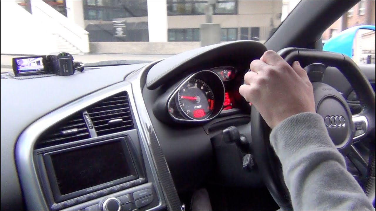 Audi R8 w/Armytrix F1 Exhaust Ride - Accelerations and Brutal Sounds
