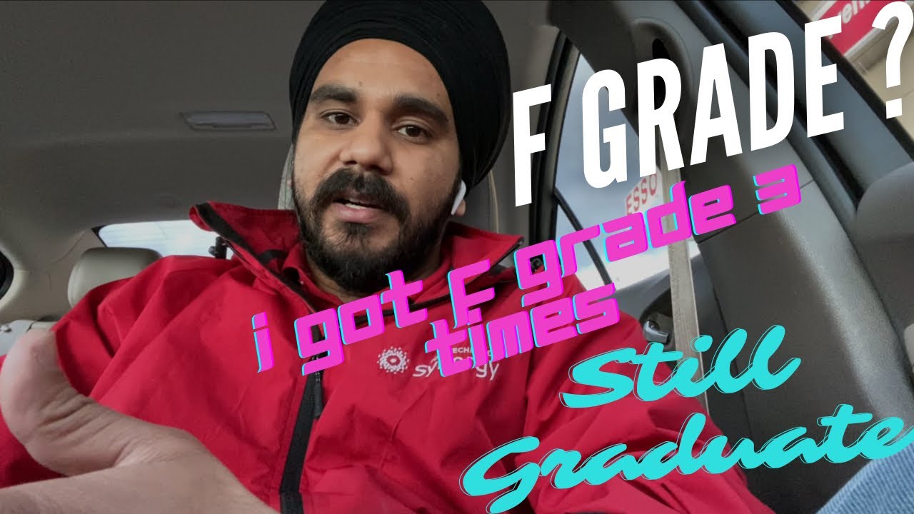 F Grade doesn't mean you are FAIL ll Canada College ll