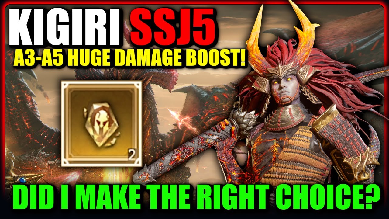 Awakening Kigiri to A5 - Did I Make the Right Choice? Super Saiyan 5! | Watcher of Realms