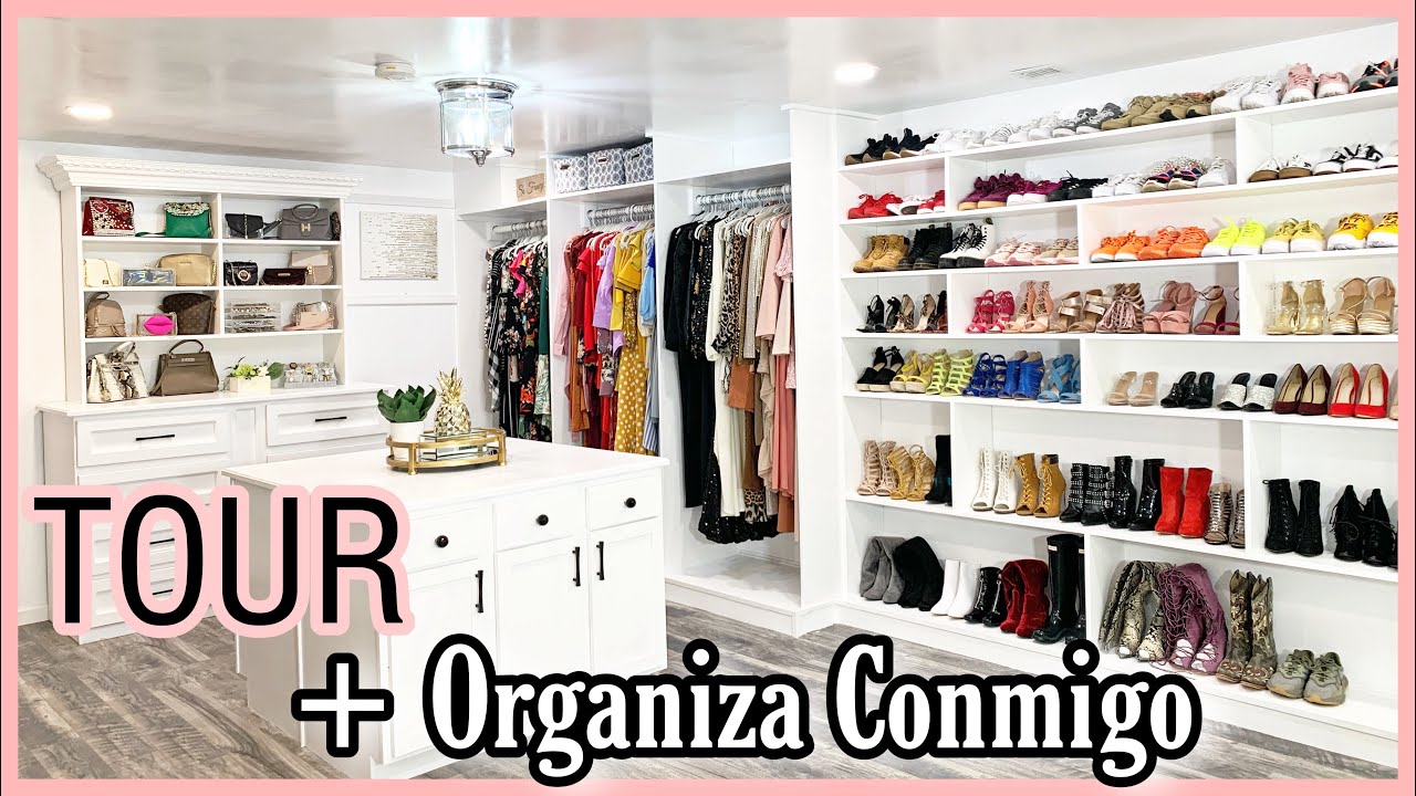 TOUR POR EL CLOSET DE MI SUEÑOS + ORGANIZA TODO CONMIGO!😱😍