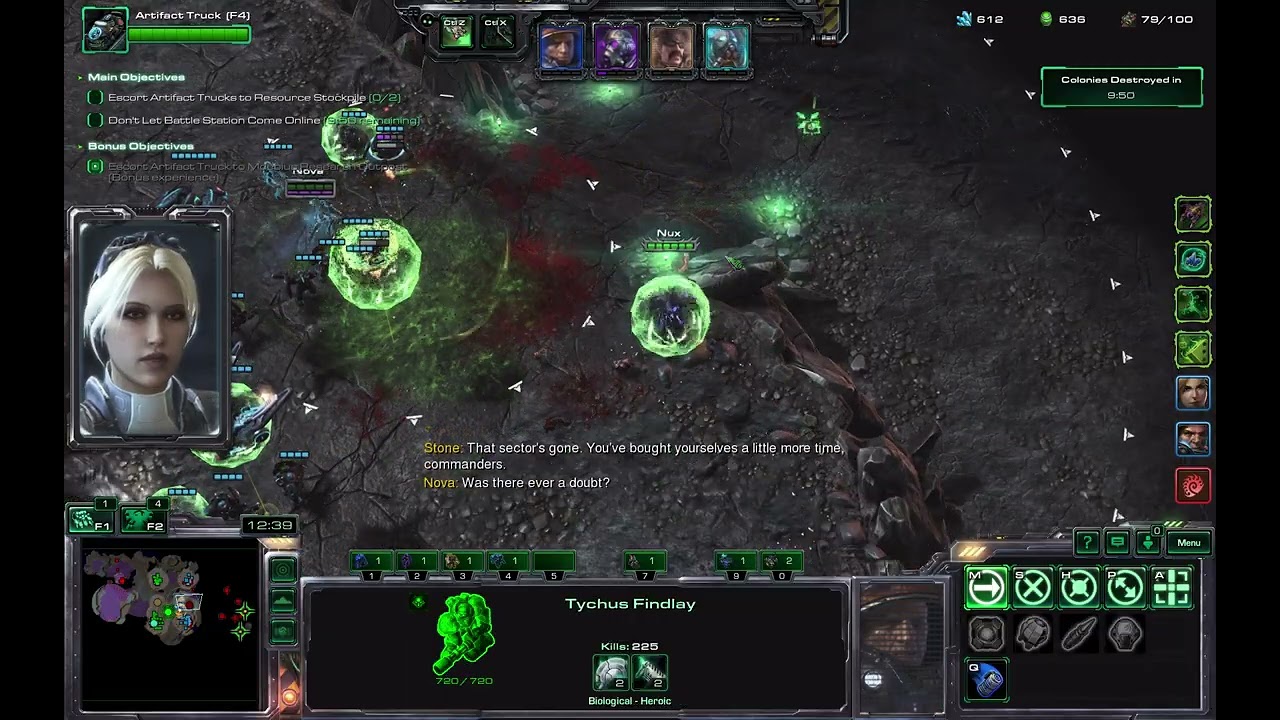 Starcraft 2 Brutal Coop Mutation Wheel Of Misfortune: Cradle Of Death (Tychus: Lone Wolf)