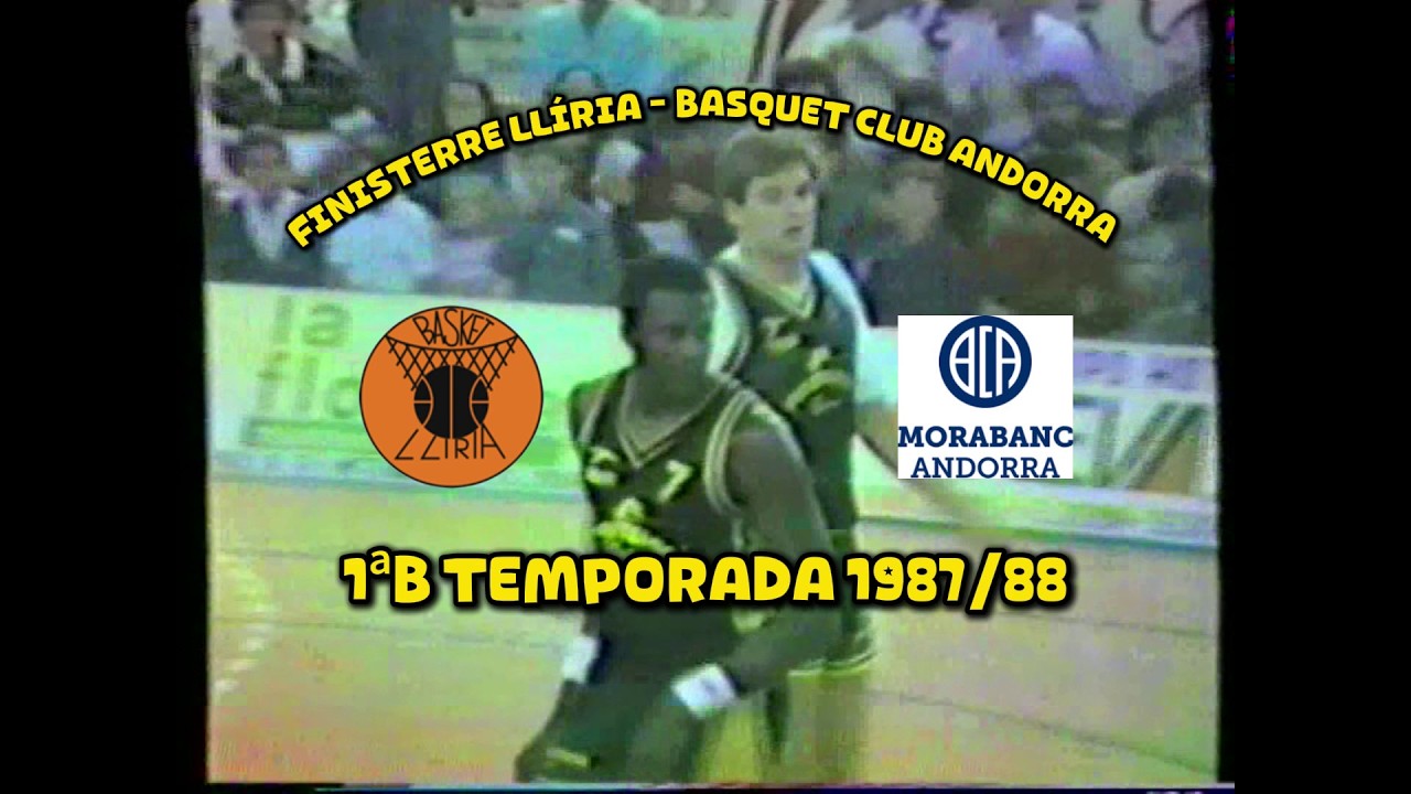 Finisterre Llíria @ceblliria486 VS  C.B. Andorra (1ªB temporada 1987/88)