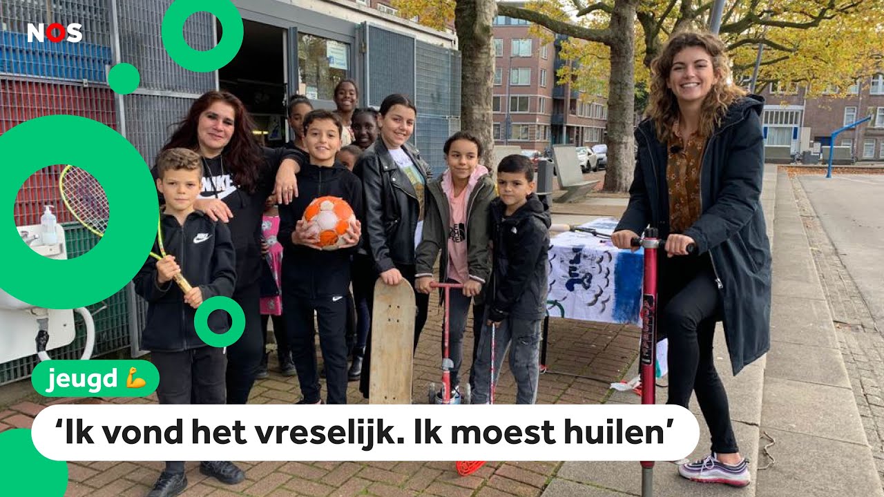 Kinderen voeren actie op TikTok voor hun speelcontainers