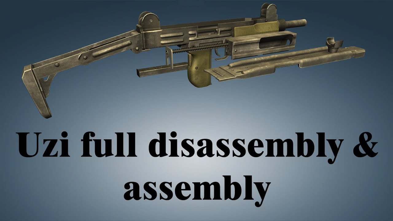 Uzi: full disassembly & assembly | World of Guns