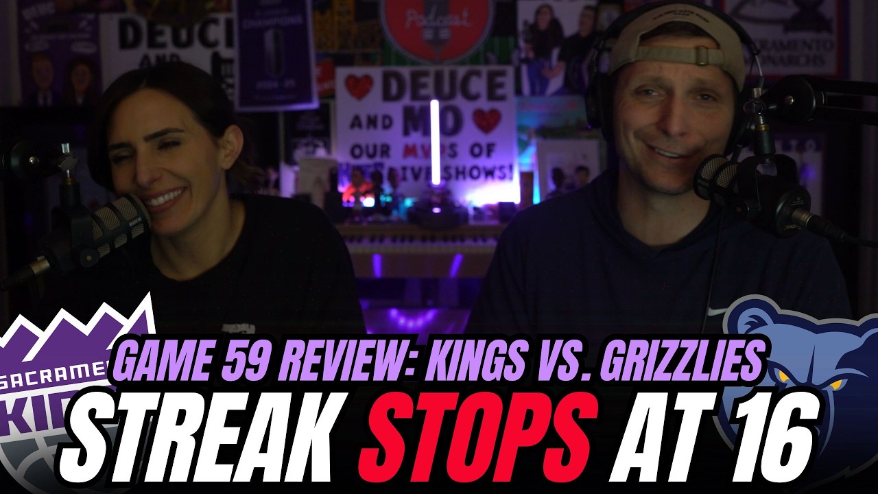 Kings FINALLY Snap 16-Game Losing Streak | Kings-Grizzlies REVIEW