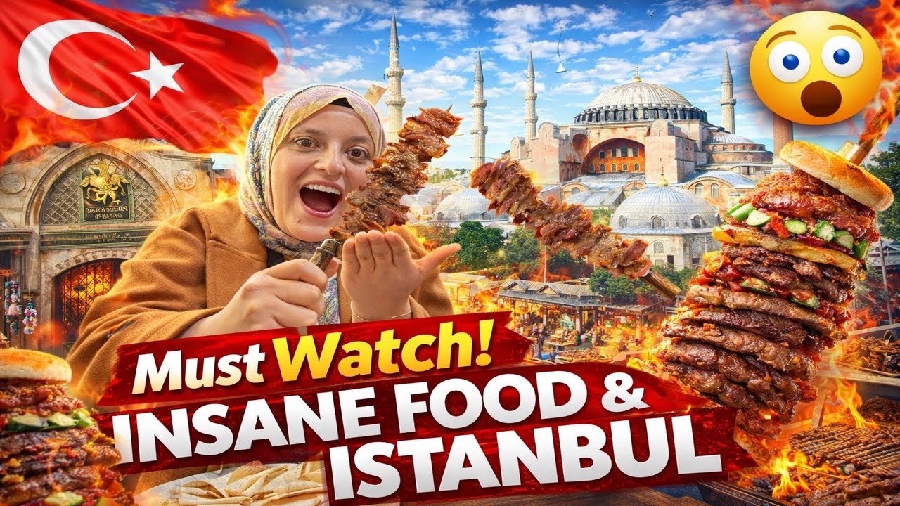24 HOUR LOCAL TOUR INSIDE ISTANBUL 🇹🇷| Famous Food & Real Turkish Culture 