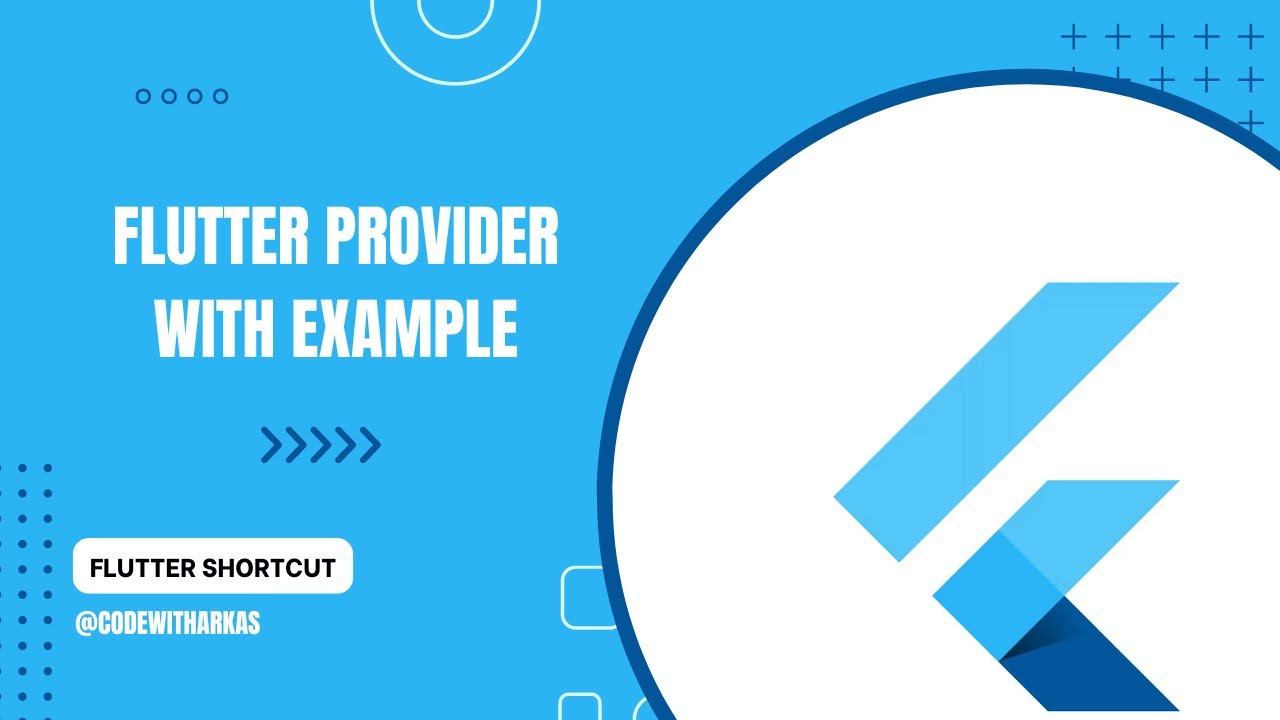 Flutter Shortcut - Provider