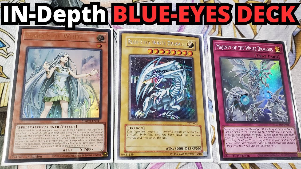 In-Depth Blue Eyes Deck Profile New Combos Structure Deck Blue Eyes White Destiny