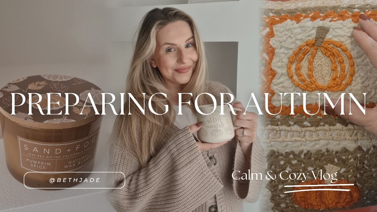 PREPARING FOR AUTUMN 🤎🍂☕ cozy home shopping, decorating, coffee & calm moments