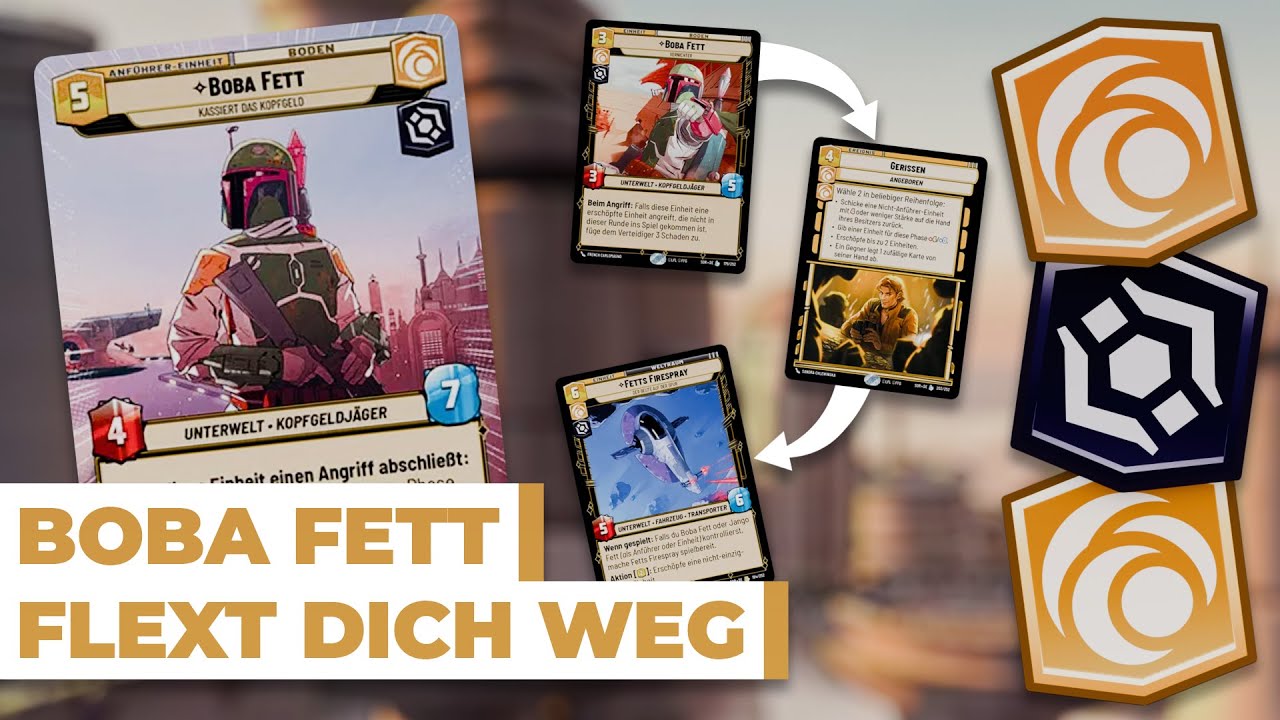 Doppel Gelb Boba Fett besiegt derzeit alles - Star Wars Unlimited Deutsch