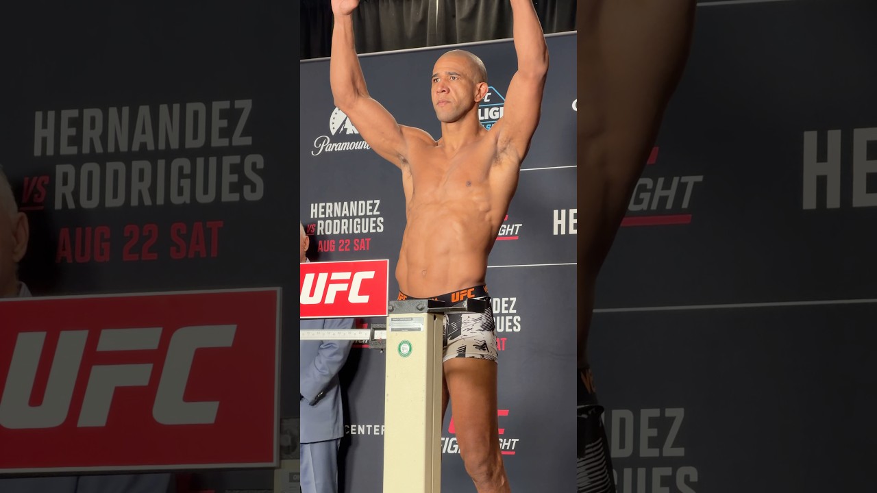 🇧🇷🦾 Gregory Rodrigues OFFICIALLY Makes Weight For UFC Sacramento Main Event