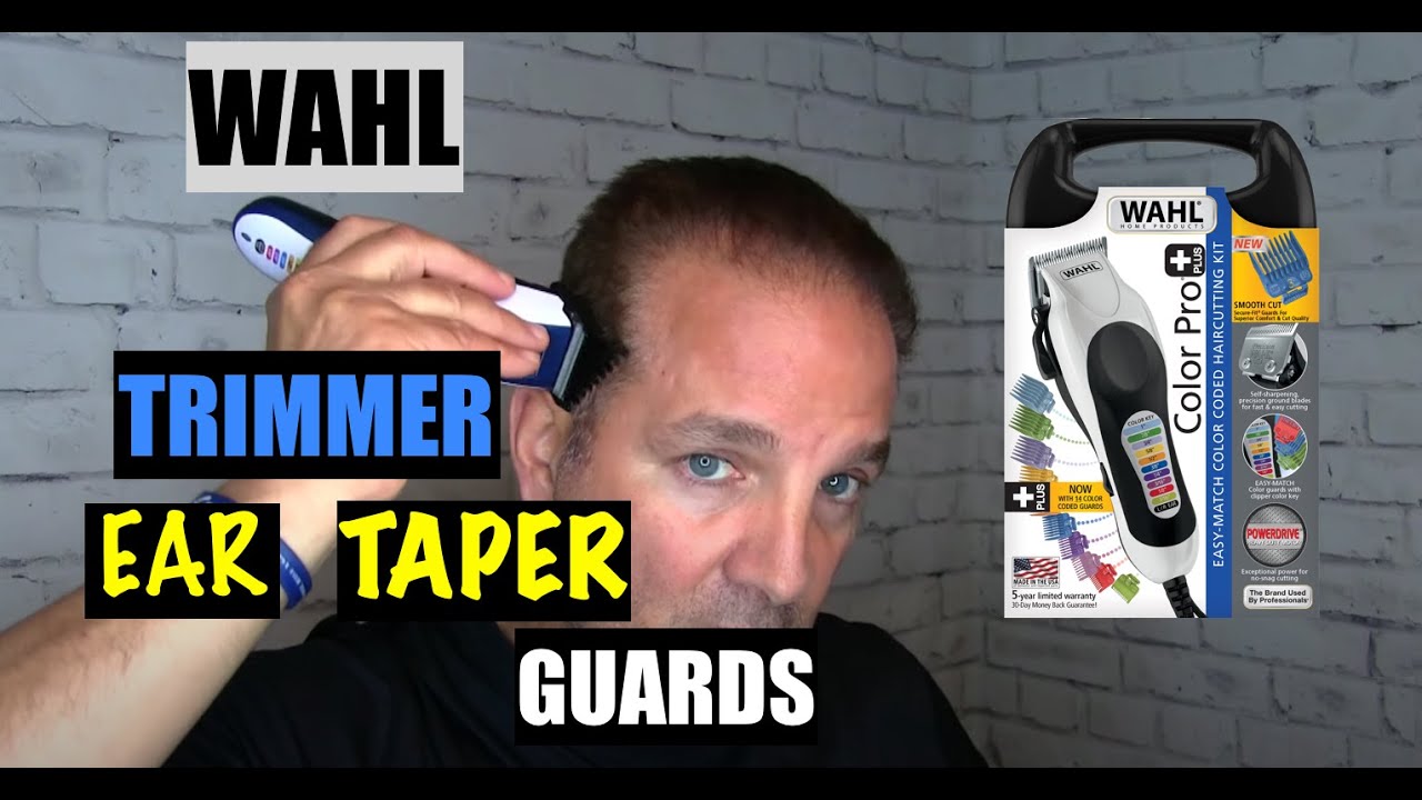 Машинки для стрижки Wahl Color Pro &mdash; как использовать насадки для ушей