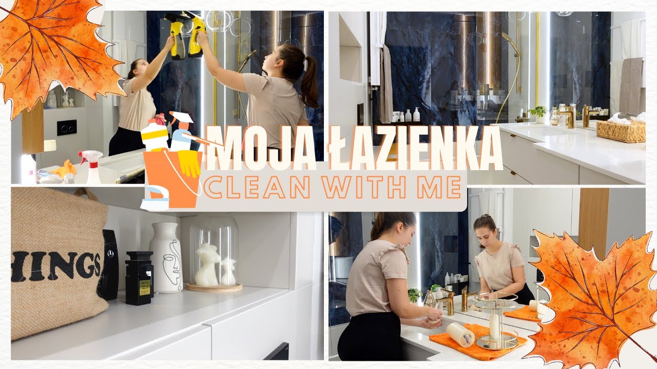 MOJA ŁAZIENKA!🛁CLEAN WITH ME🧽🪣ORGANIZACJA | CZEGO BYM JUŻ NIE ZROBIŁA❌| ZMIANOHOLICZKA