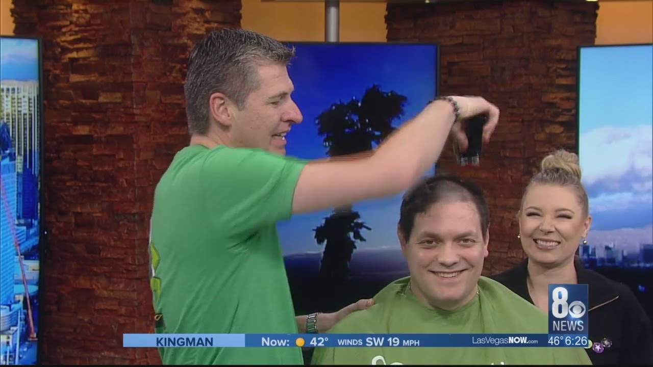 Shaving for St. Baldrick's at New York New York