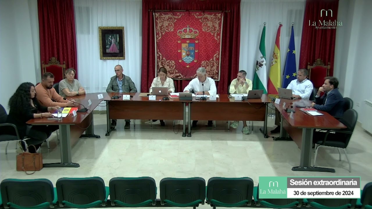 Pleno Municipal Extraordinario | 30 de septiembre de 2024