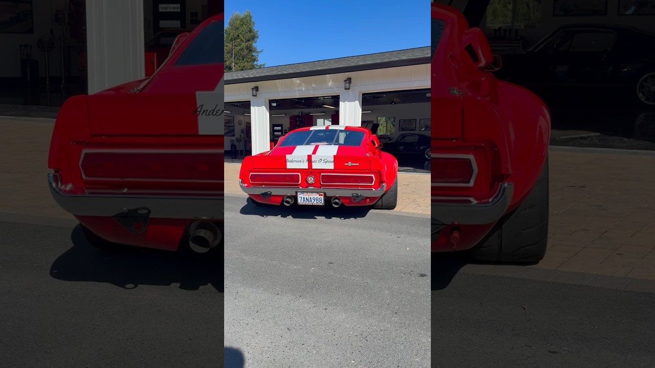 NASCAR Powered 800 HP Mustang #cars #automobile #cartok #fast #car