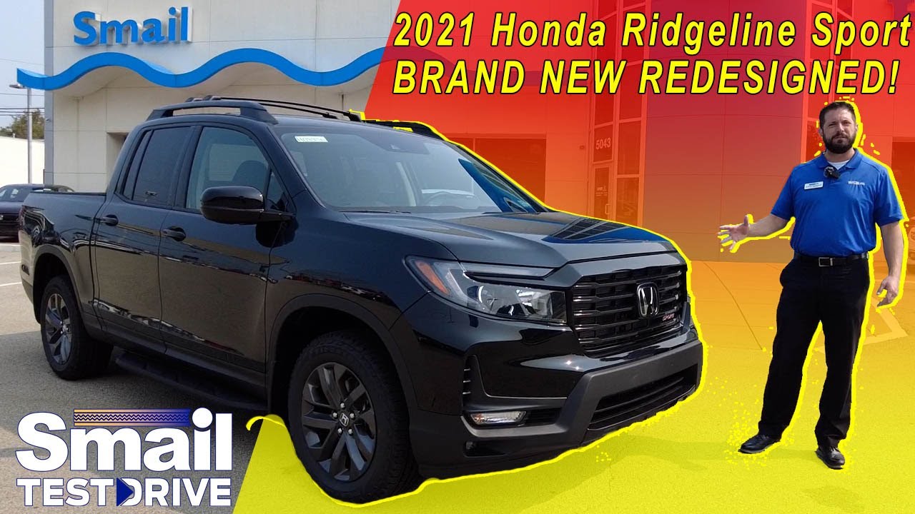 2021 Honda Ridgeline Sport Review & Test Drive! | Smail Honda
