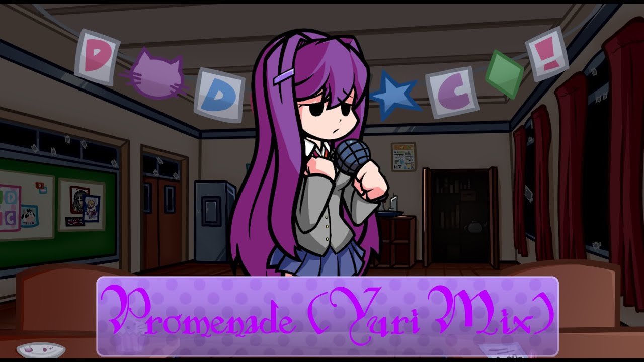 FNF DDTO Remixes: Promenade (Yuri Mix)/Doki Mix [+FLP]