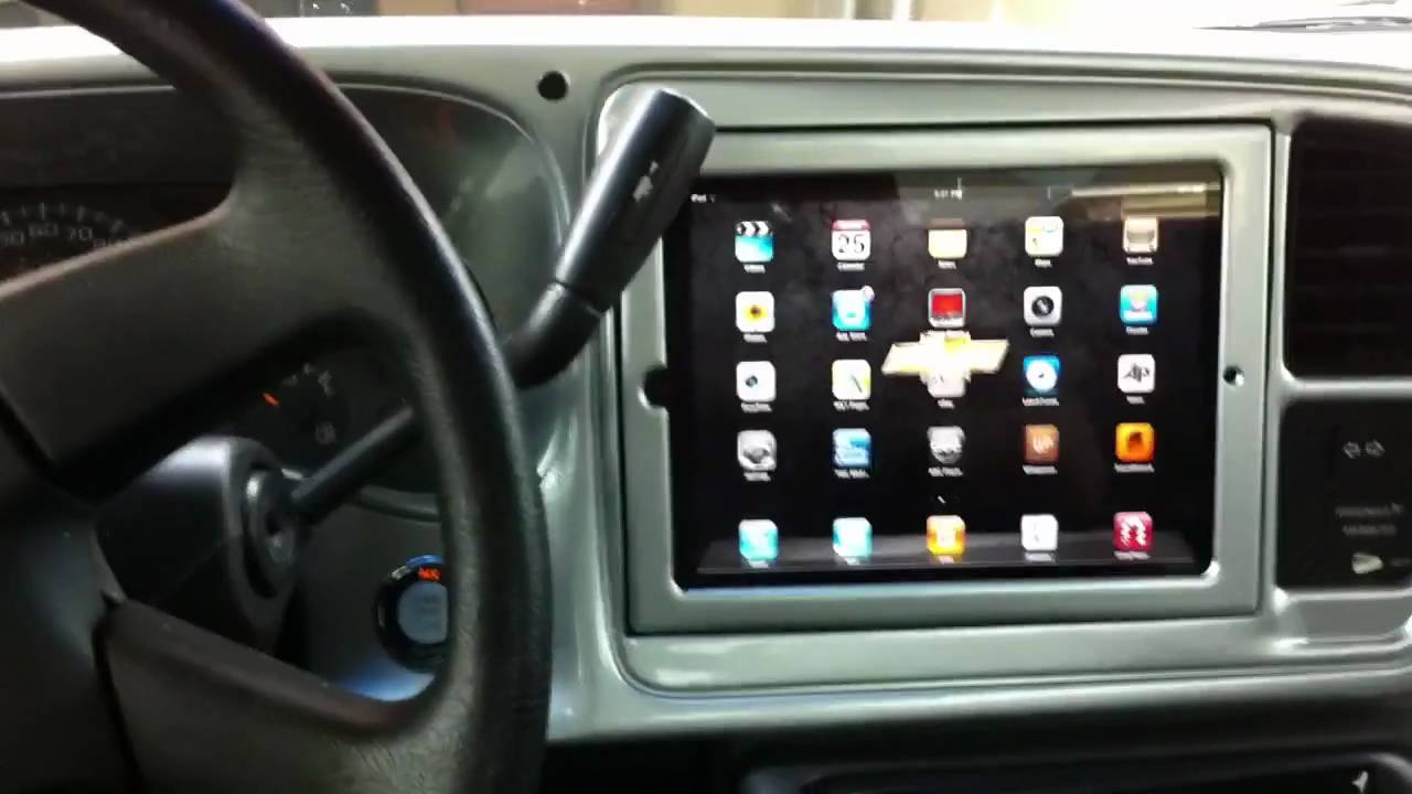 Motorized iPad 2 Install in Silverado