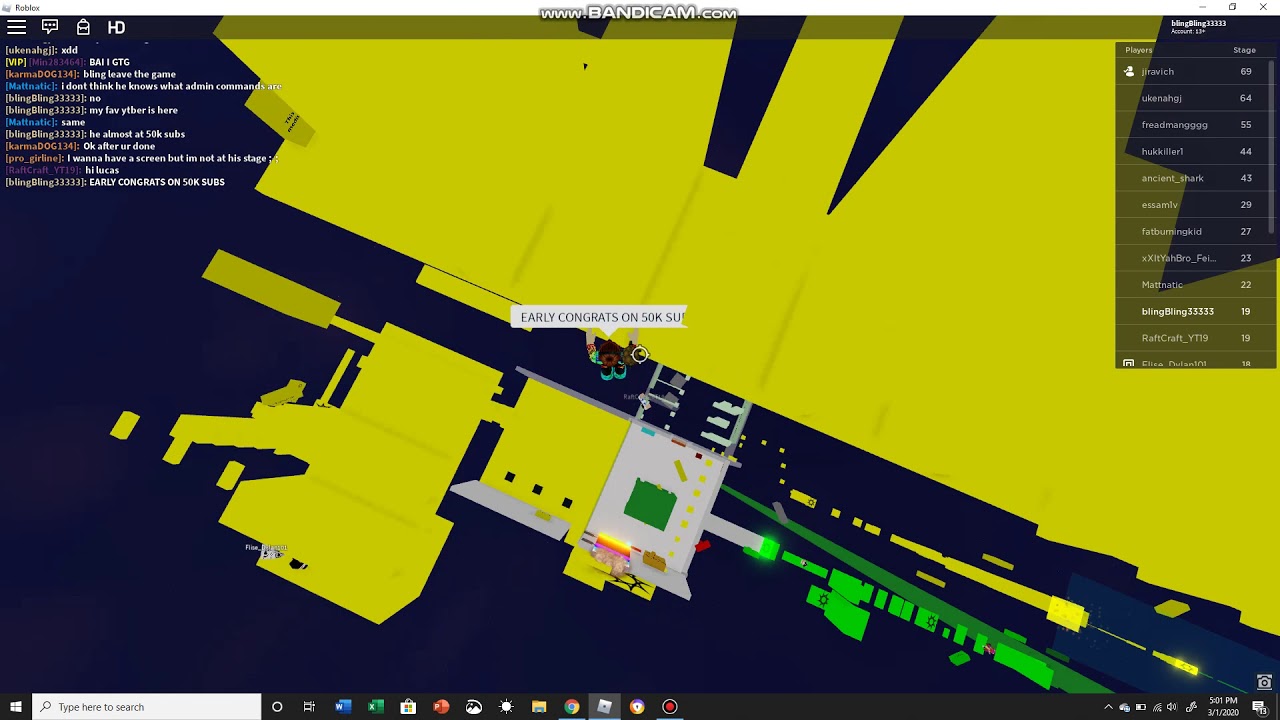 Me doing random parkour but Blue Blob/jiravich is in my game