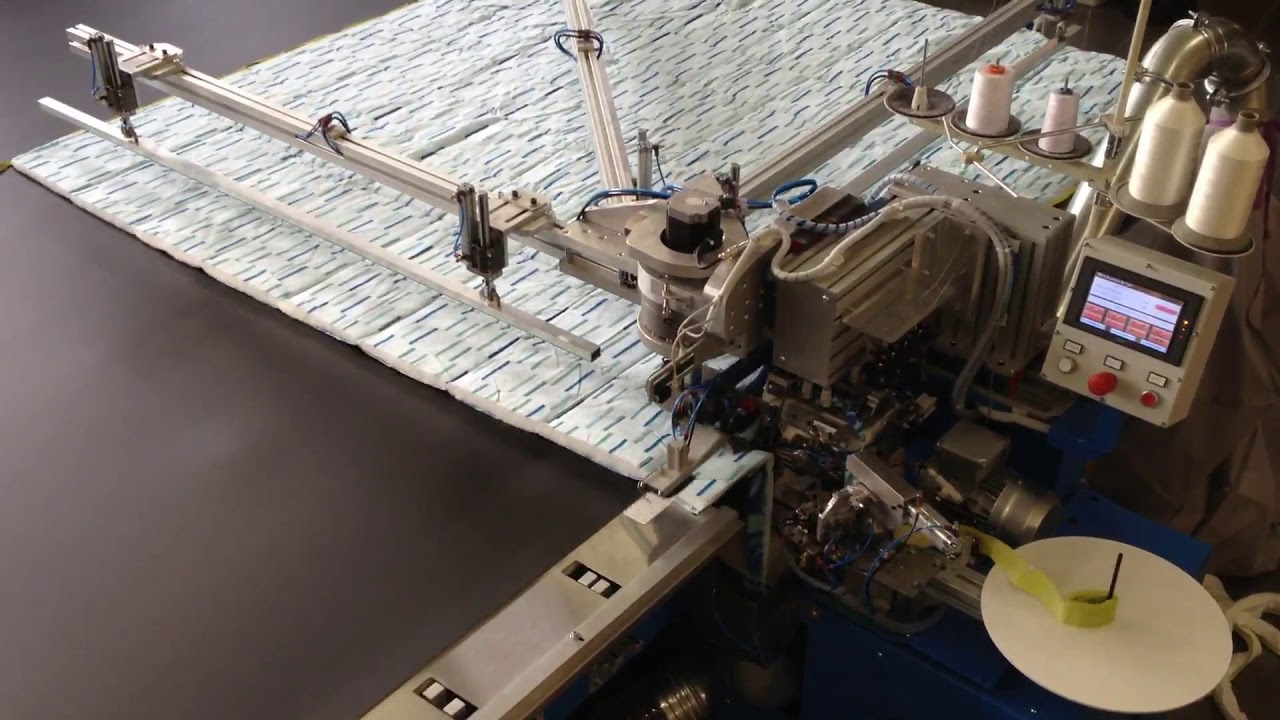 R 242(AUTOMATIC QUILT BINDING 4 CORNERS) RIMAC  united machineries