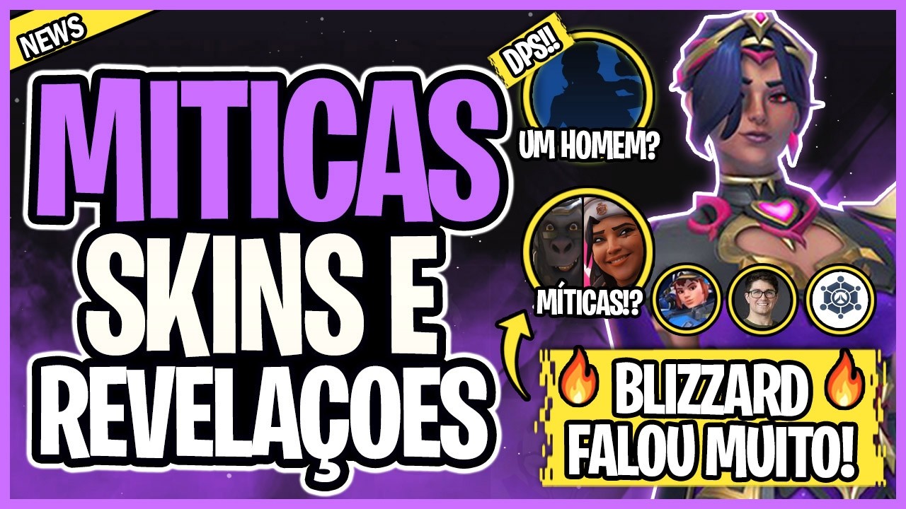 NOVO HERÓI SEASON 2 É DPS! MÍTICA DA ANA CONFIRMADA! WINSTON TAMBÉM? NOVA SKIN, NOVA HERÓINA E MAIS